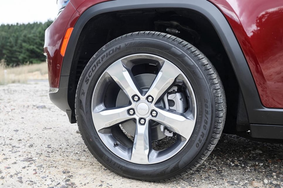20-inch alloys come standard across the range. (Limited pictured)