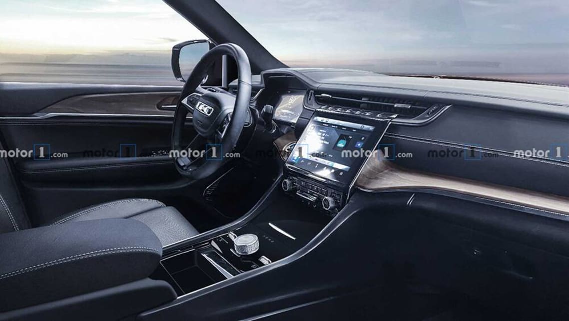 2022 Jeep Grand Cherokee rendering (Image credit: Motor1)