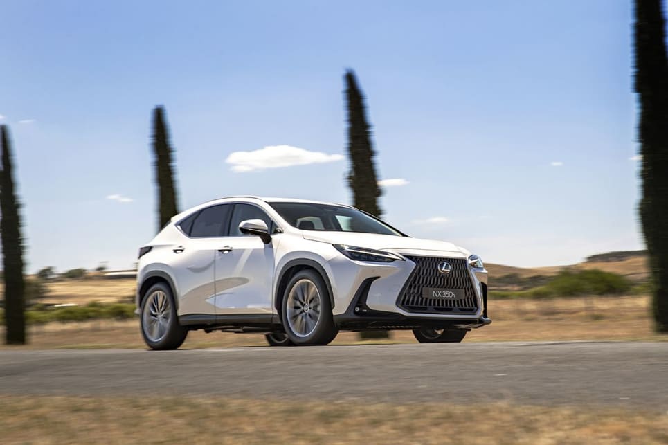 Like most Lexuses, this second-generation NX is spoiling us for choice. (350h Sports Luxury variant pictured)