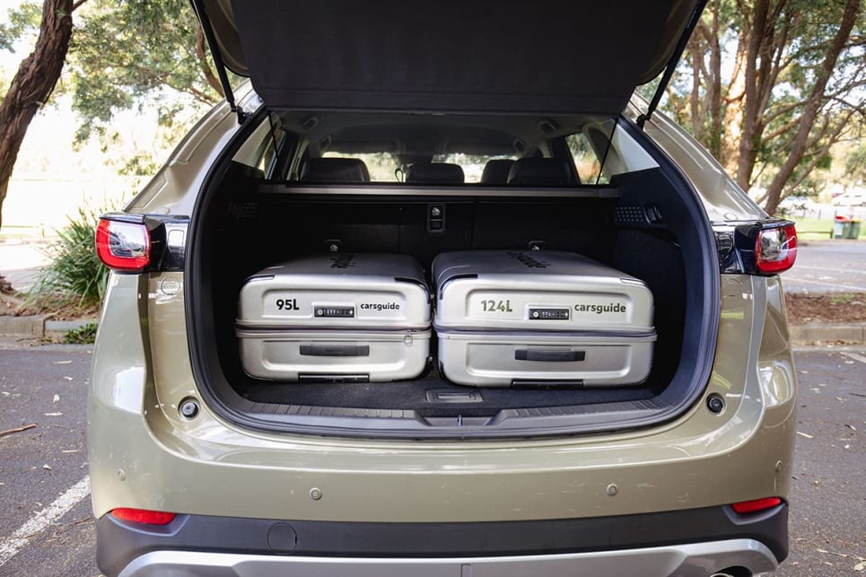 The CX-5 had the smallest boot.