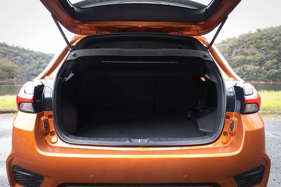 The boot is 393 litres and fits a lot for a compact SUV. (image: Dean McCartney)