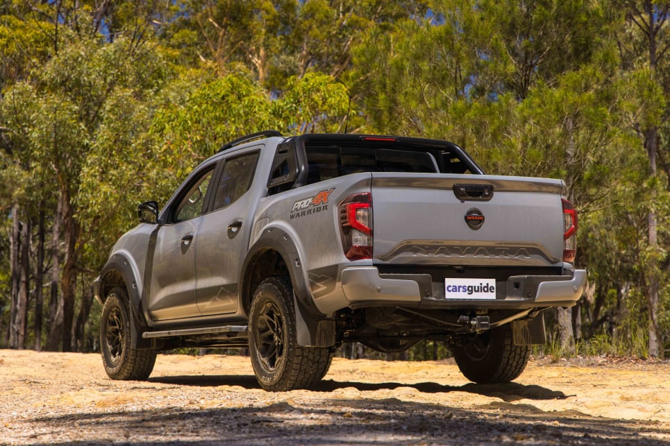 The Pro-4X Warrior certainly looks like the coolest and toughest Navara there is (Image: Glen Sullivan).
