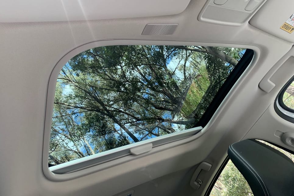 A sunroof is an optional extra on the Intens grade. (image credit: Matt Campbell)