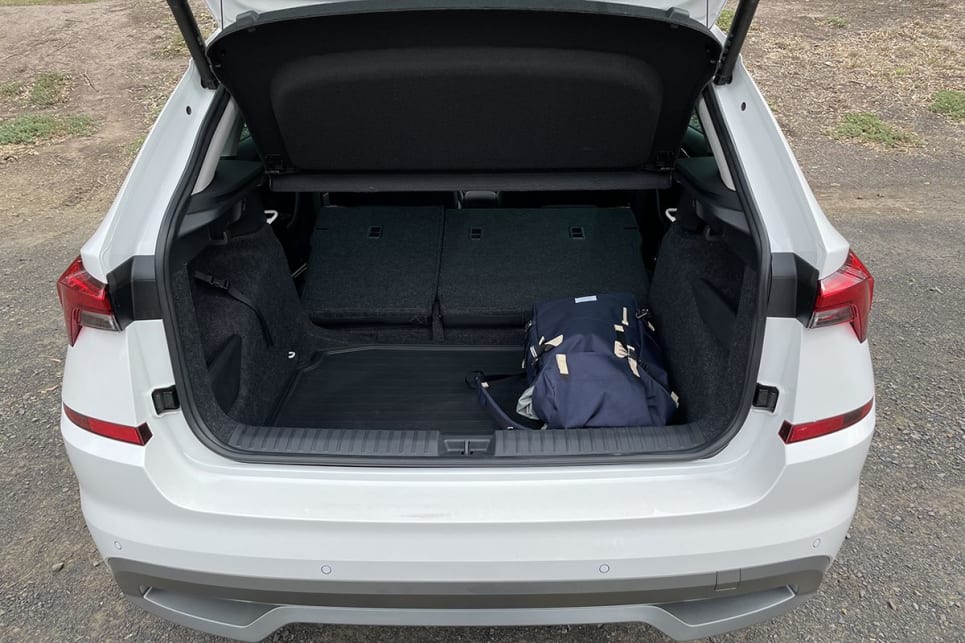 Boot size increases to1395L with the rear seats folded.