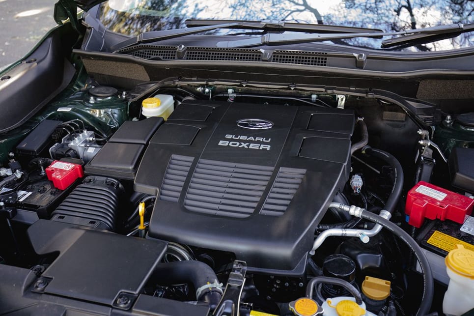 The Subaru Forester’s electric motor has the lowest power and torque, making it a ‘mild’ hybrid.