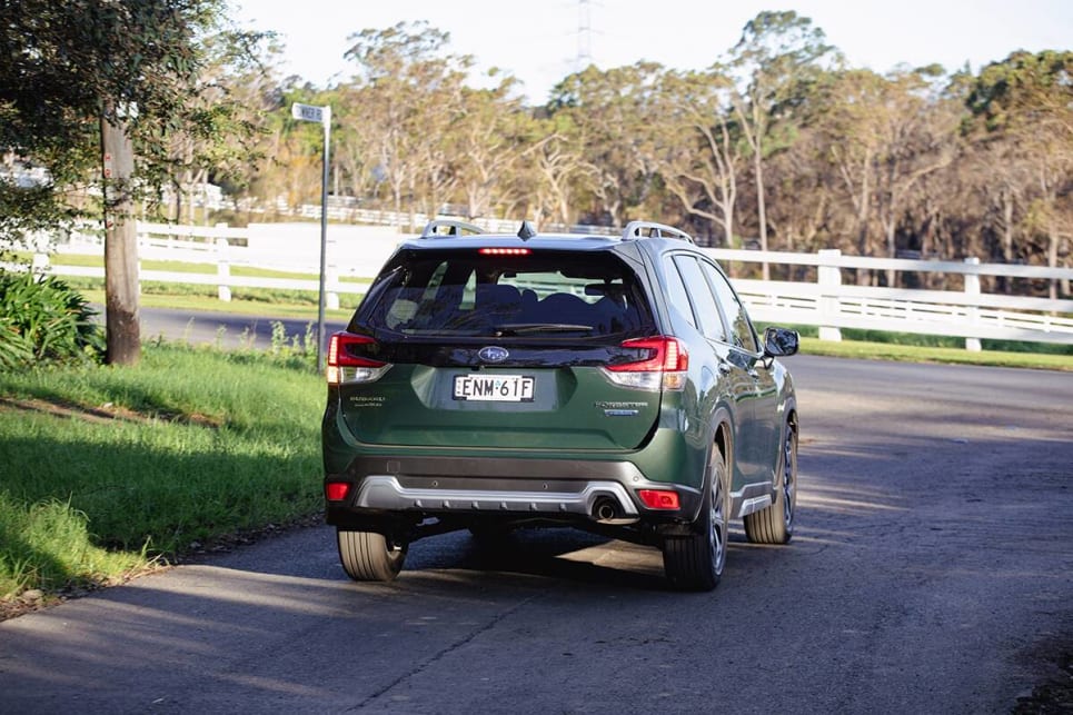The Forester’s acceleration isn't in the same league as the others SUVs on test. either.