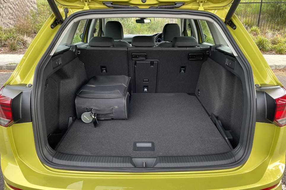 Open the power tailgate and you’ll be greeted by a sizeable boot that can swallow 611 litres when the rear seats are in place. (Image: Tim Nicholson)
