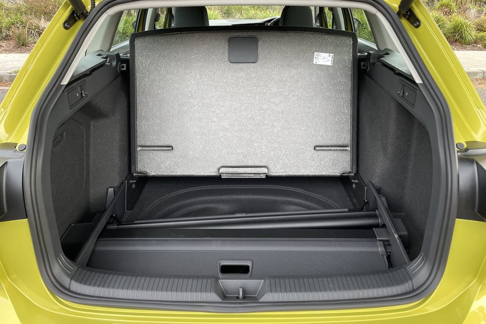There are storage nooks behind the wheel arch and some secure under-floor storage. (Image: Tim Nicholson)