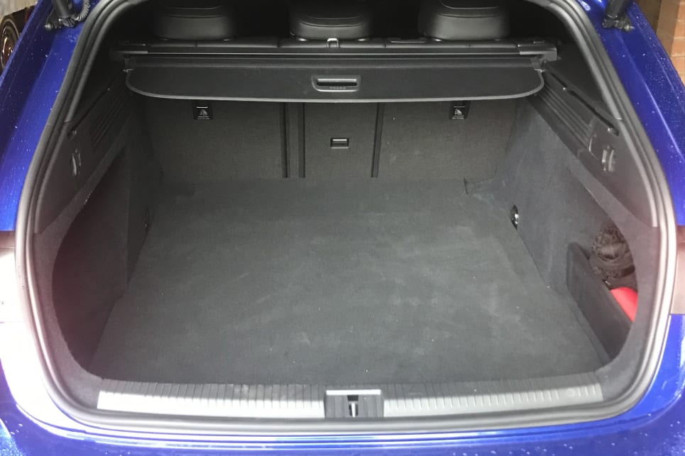 With the rear seat upright boot volume is a generous 565 litres (Image: James Cleary).