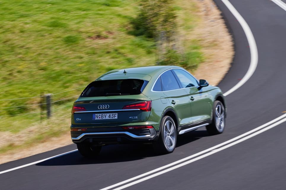 The Q5 is easy to drive. (40TDI Sportback variant pictured)