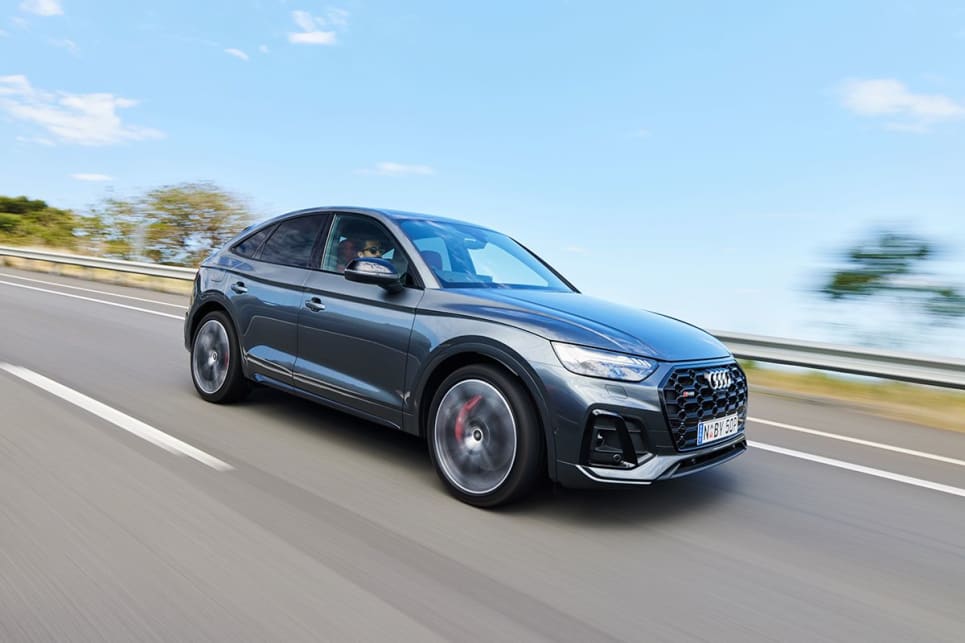 The SQ5 is the performance-focused variant here. (SQ5 Sportback variant pictured)