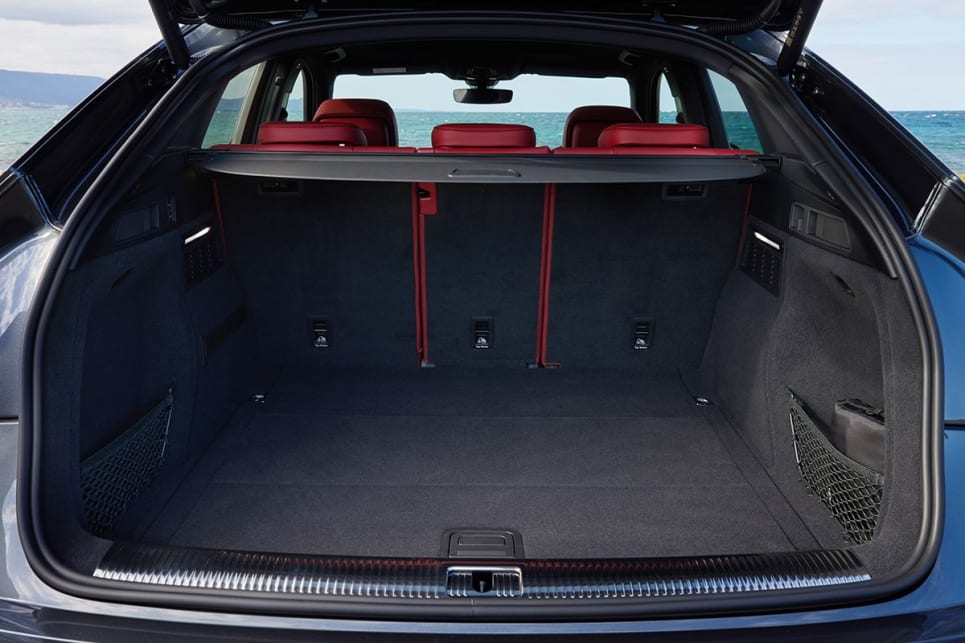Boot space is rated at 500 litres. (SQ5 Sportback variant pictured)