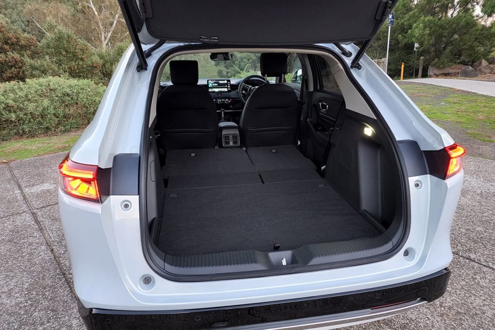 Folding the rear seats flat increases cargo capacity to 1274 litres. (image credit: Tung Nguyen)