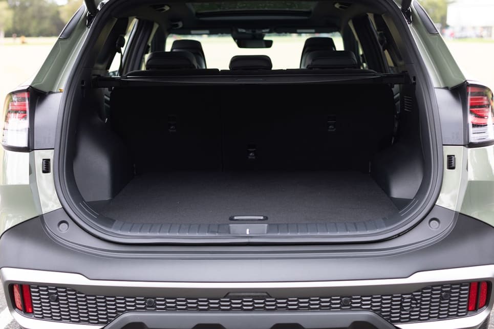 Boot space in the Sportage is 543 litres VDA. (image credit: Dean McCartney)