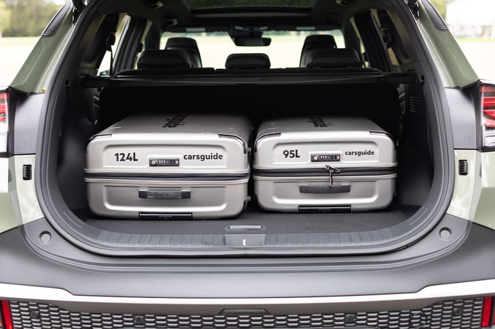 The Sportage’s has the biggest boot of the lot. (image credit: Dean McCartney)
