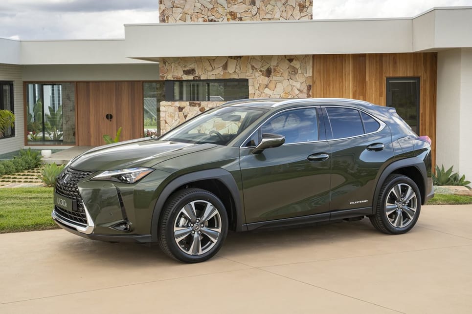 Lexus has tried to make a point with the UX 300e (pictured: UX 300e Sport Luxury). 