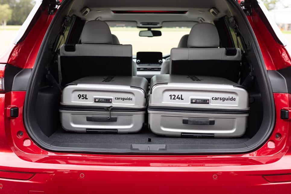 Both suitcases can fit in the back comfortably. (image credit: Dean McCartney)