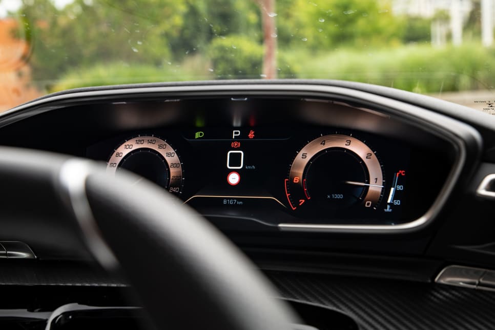 There is a 12.3-inch digital dash cluster (Image: Tom White).