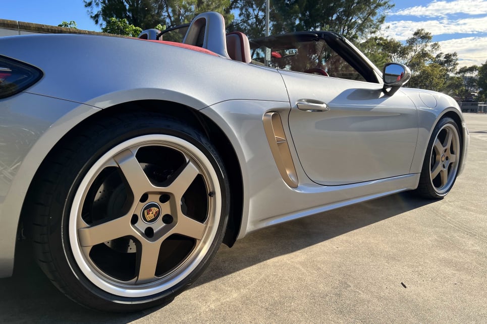 Porsche has subtly evolved the Boxster design since the original hit the market (Image: Justin Hilliard).