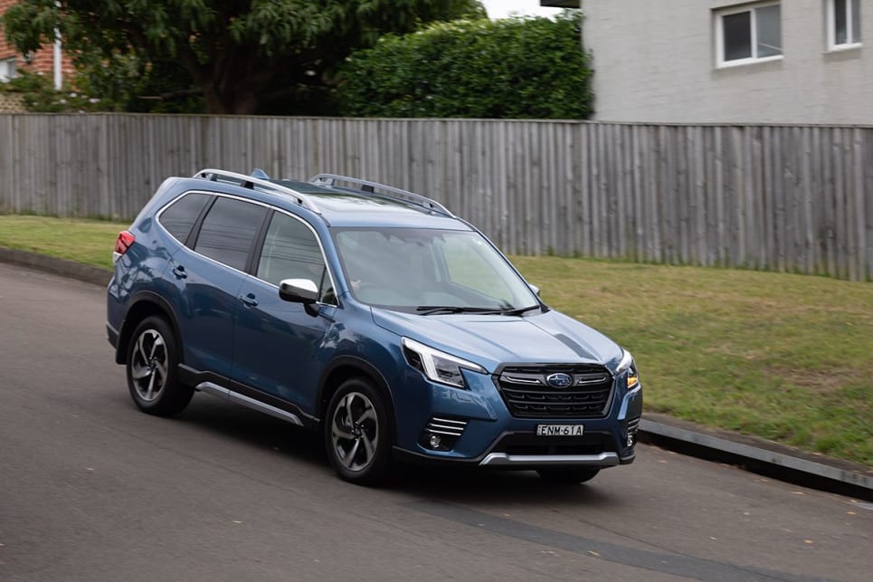 The Forester also has the most comfortable ride. (image credit: Dean McCartney)