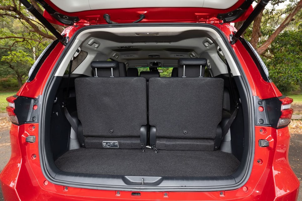 With all seats upright the boot volume is 200 litres. (Image: Dean McCartney)
