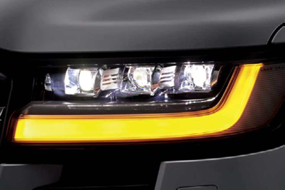 The 300 Series gains LED headlights. (Overseas pre-production model shown.)