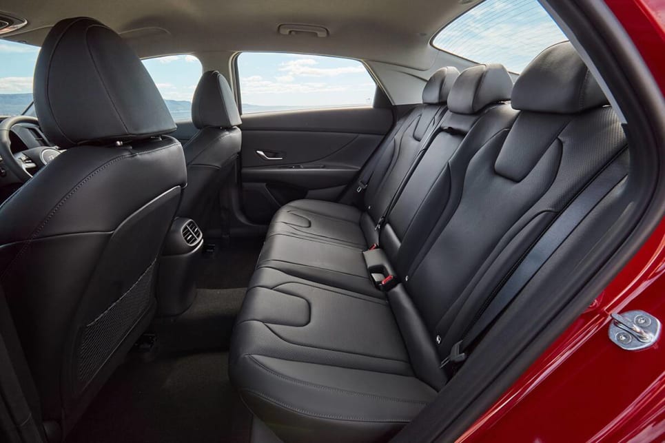 This is a seriously spacious backseat. (Active variant pictured)