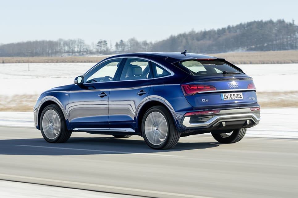 The Q5 55 TFSI e can sprint from 0-100km/h in just 5.3 seconds.
