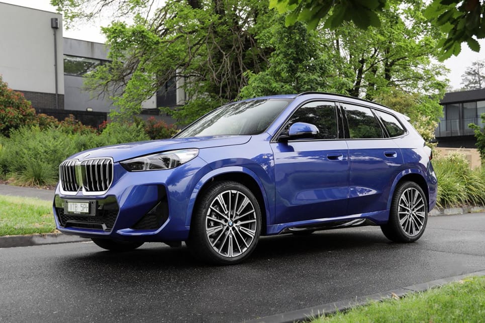 The body’s styling has gone into a fresh direction for the brand. (2023 BMW X1 sDrive20i variant pictured)