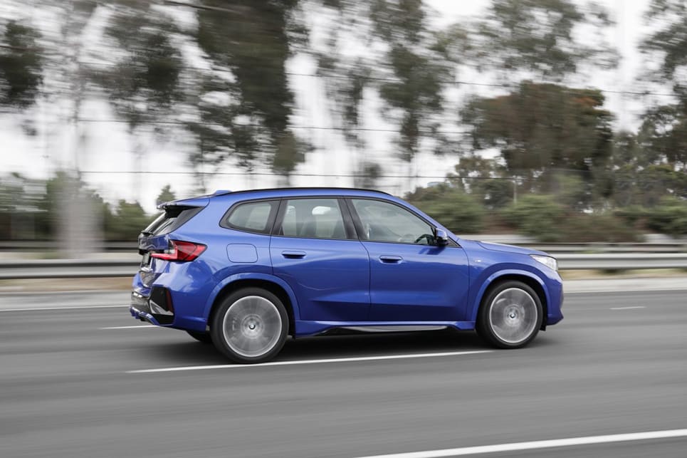 Whatever BMW it is in, the B48 always feels absolutely up to the brand’s reputation for being a driver’s machine. (2023 BMW X1 sDrive20i variant pictured)