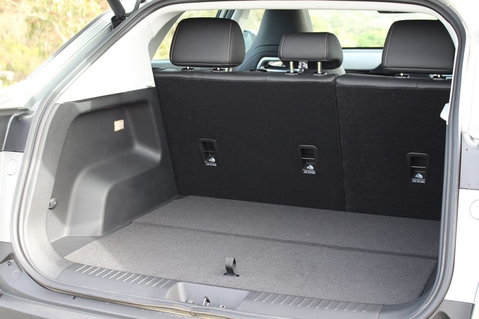 The Omoda 5 has a boot space capacity of 360 litres. (Image: Chris Thompson)