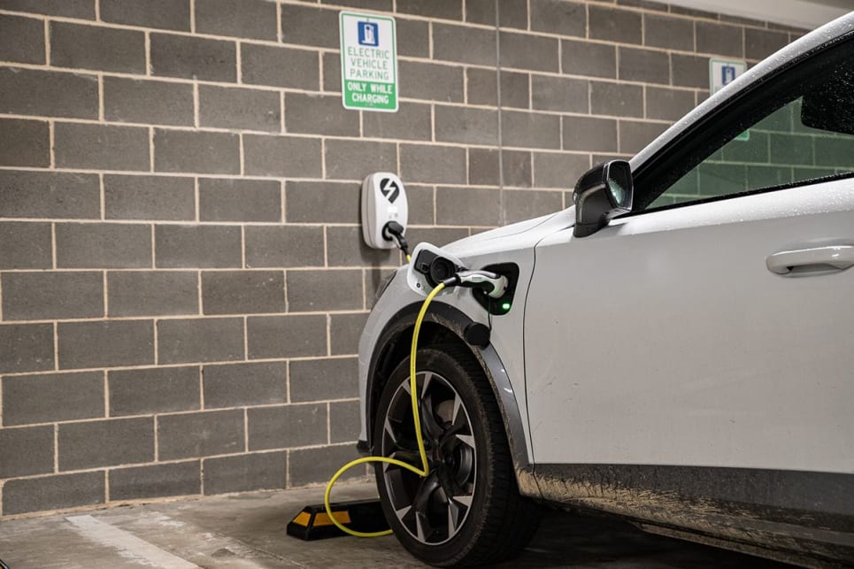 Like many plug-in hybrids, this car is really only suitable for those able to charge in their home garage. (Image: Tom White)