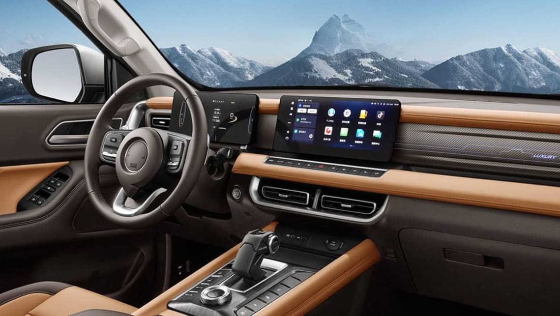 Changes on the inside includes a more upmarket-looking dash design.