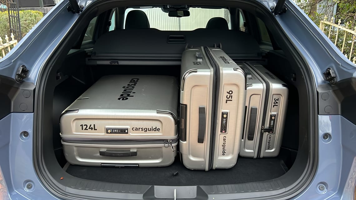 The boot space of the Haval H6 GT is 392 litres (VDA).