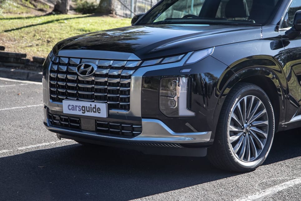 The Palisade is covered by Hyundai’s five-year/unlimited kilometre warranty. (Image: Sam Rawlings)