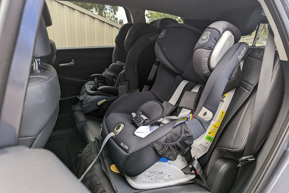 Our existing seat converted back to a rear facing and the extra boot capacity will be taken up with a full-size pram and bassinet – so I’m sure we’re going to be very glad of the extra practicality! (image: Tung Nguyen)