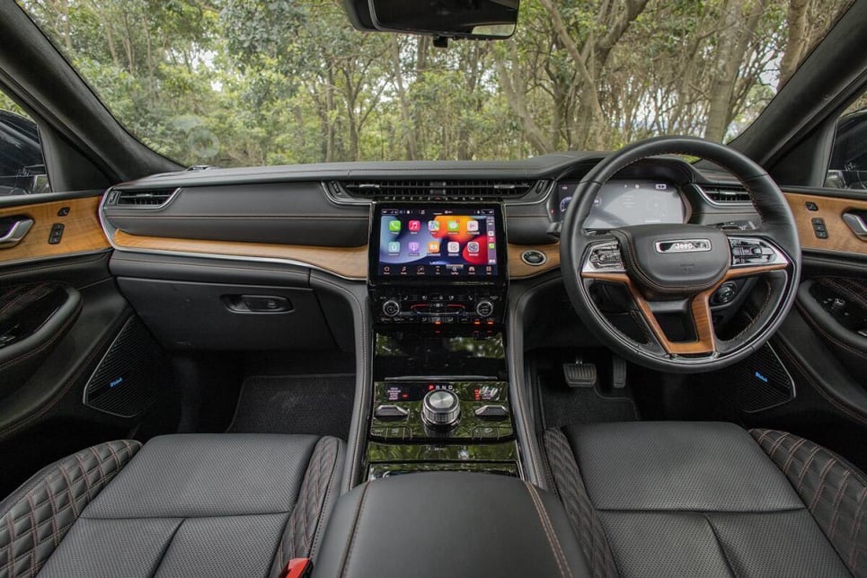 Upfront, there is easy access to the multimedia screen. (Image credit: Glen Sullivan)