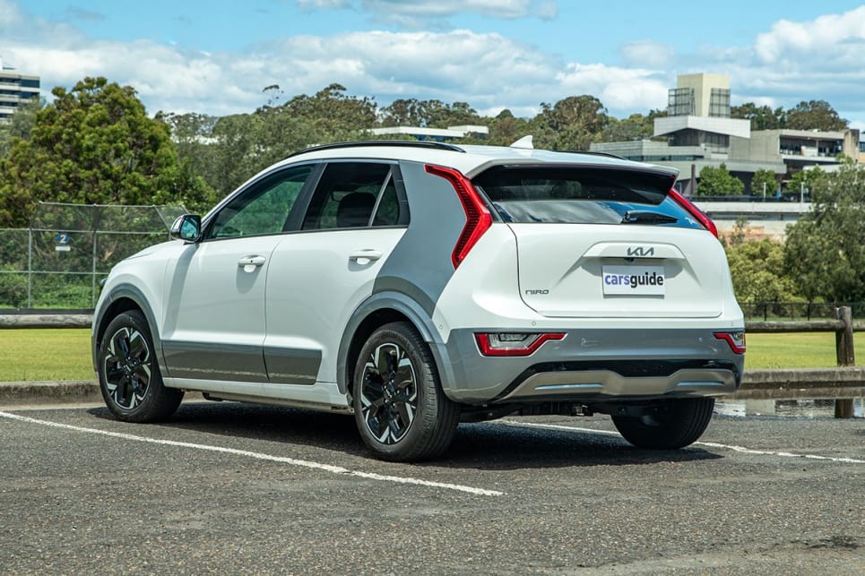 The Niro received mixed reviews on its futuristic style and contrasting grey bits. (Image: Tom White)