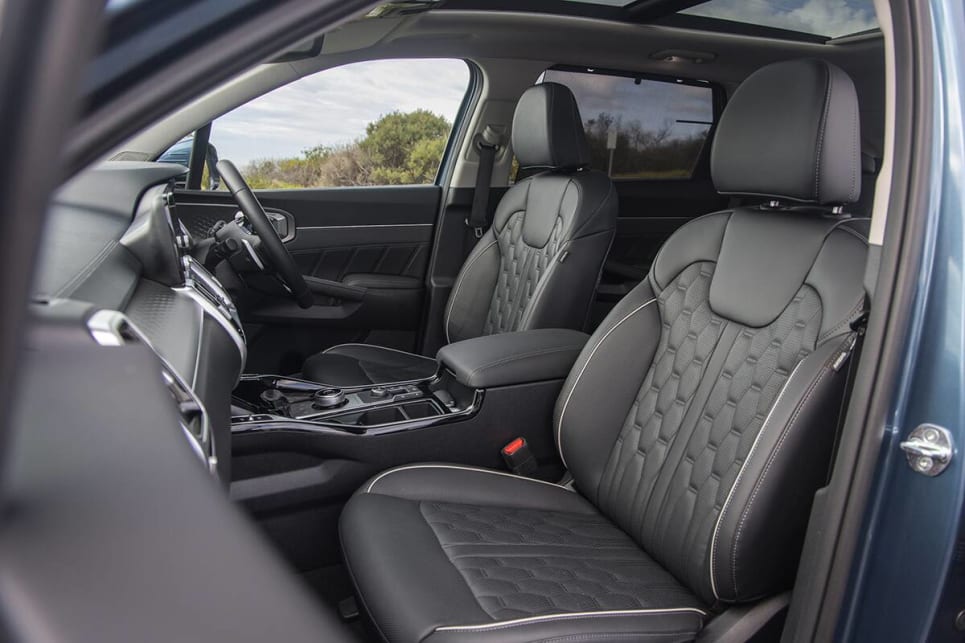 The Kia Sorento is roomy and practical. (image: Glen Sullivan)