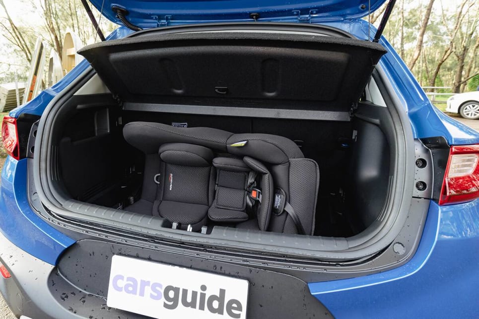 The boot space has a capacity of 352 litres. (Image credit: Dean McCartney)