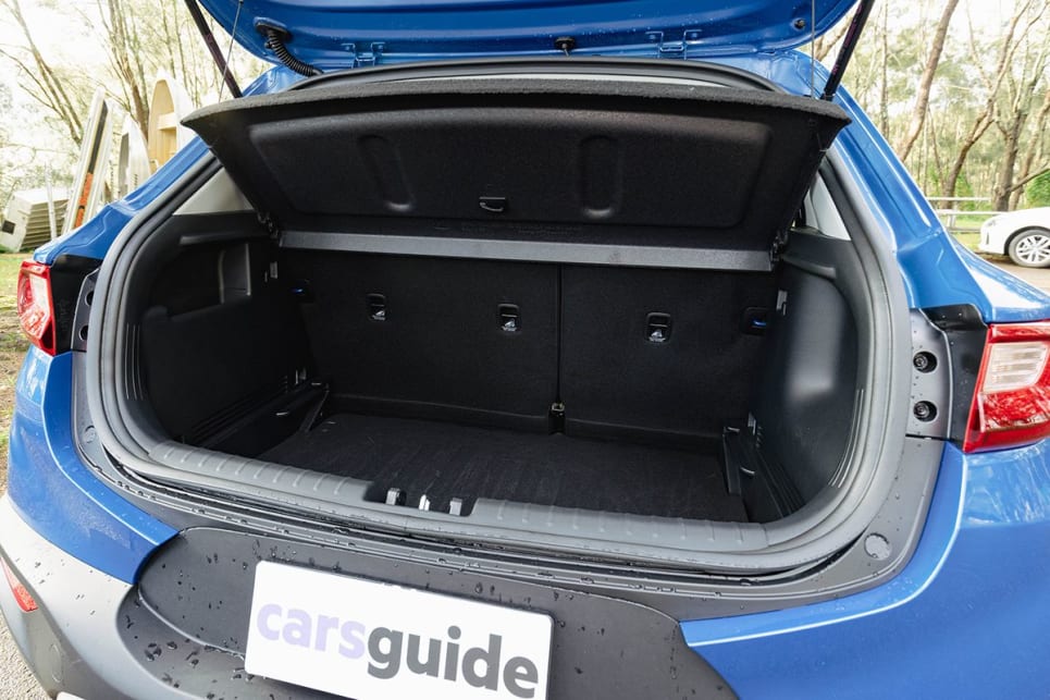 When the back seats are folded down, the boot space capacity triples in volume. (Image credit: Dean McCartney)