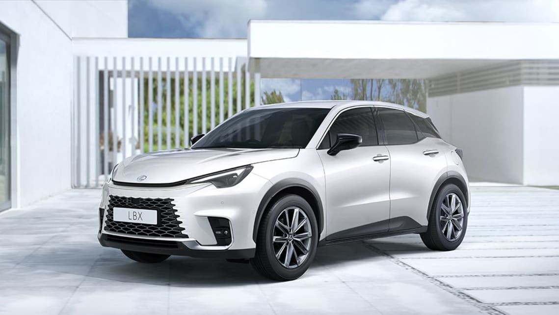 Pricing confirmed! 2024 Lexus LBX hybrid SUV is Toyota Yaris Cross