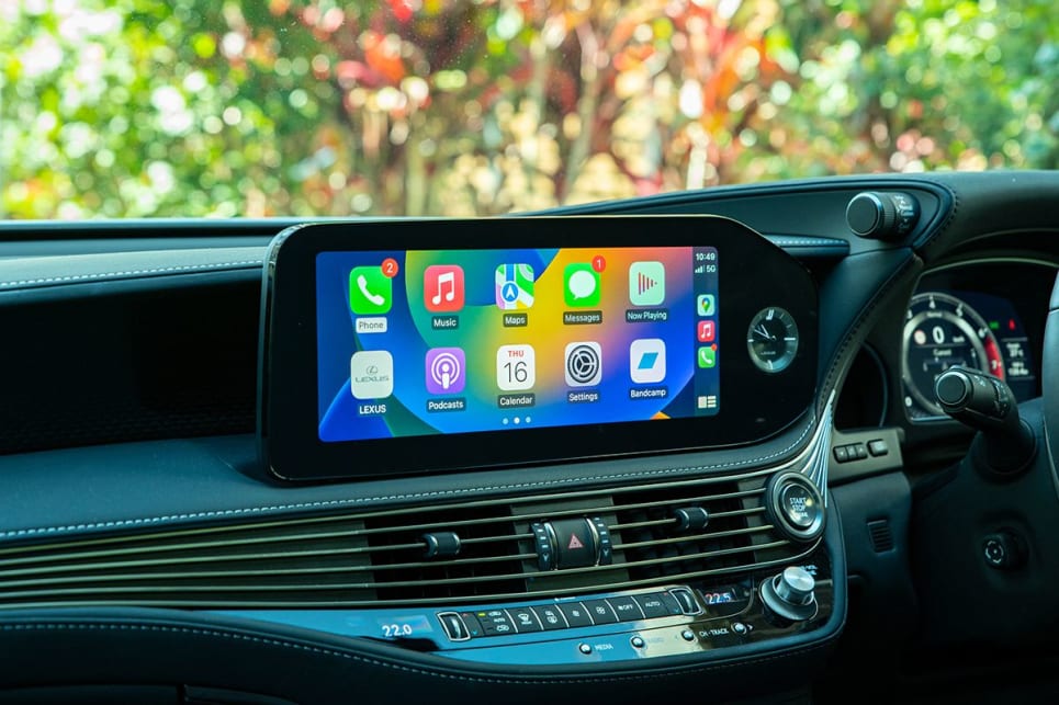 Standard equipment includes a 12.3-inch multimedia screen. (Image: Tom White)