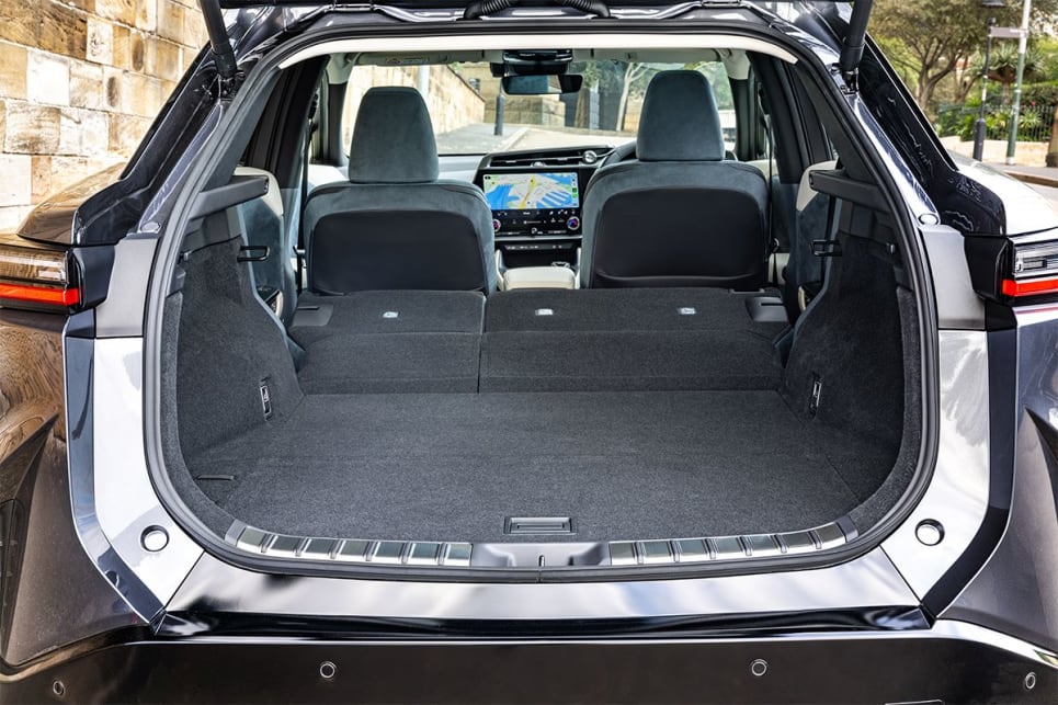 Boot space is rated at 522 litres. (Sports Luxury variant pictured)