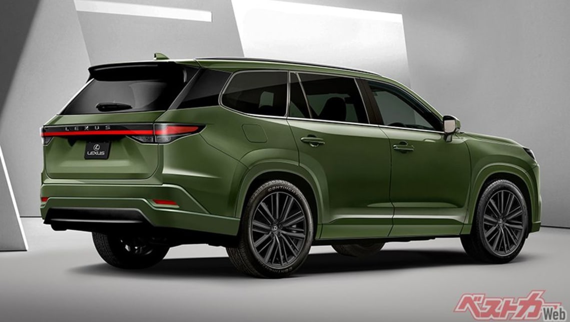 Big in Japan! Firstever Lexus TX large SUV set to be the luxe sibling