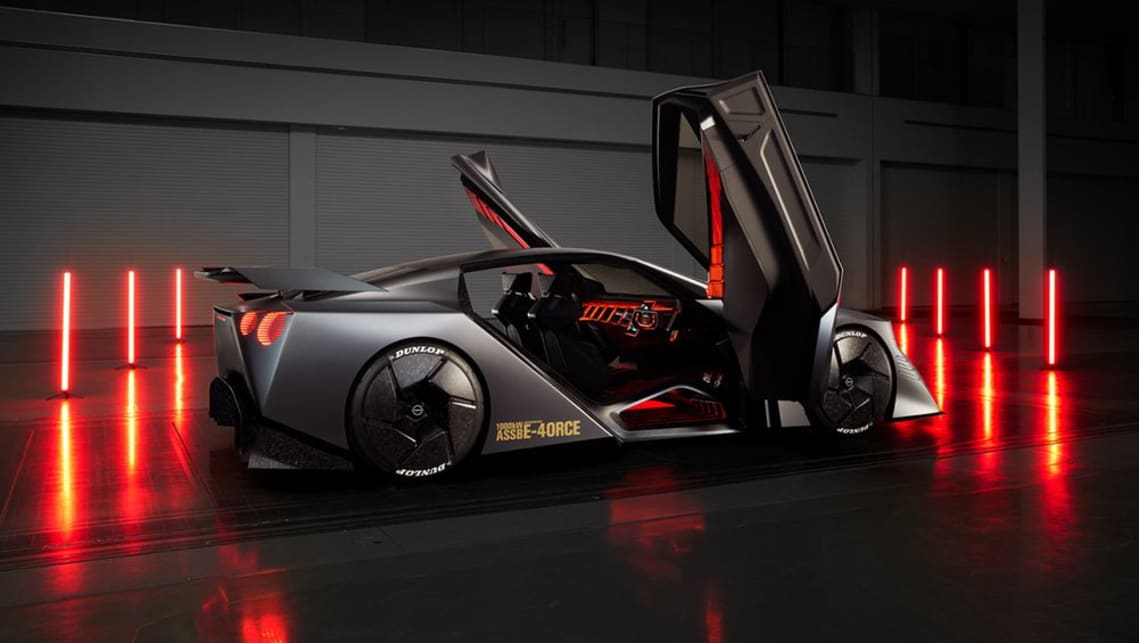 Nissan claims this 1000kW monster is powered by a solid-state battery. 