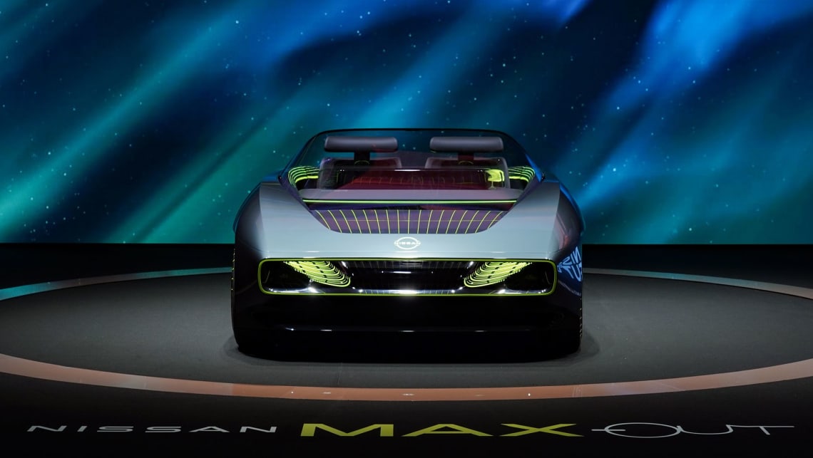 The Max-Out has lines to suit a vehicle from the 1970s or 1980s with a square grille and rear light designs.