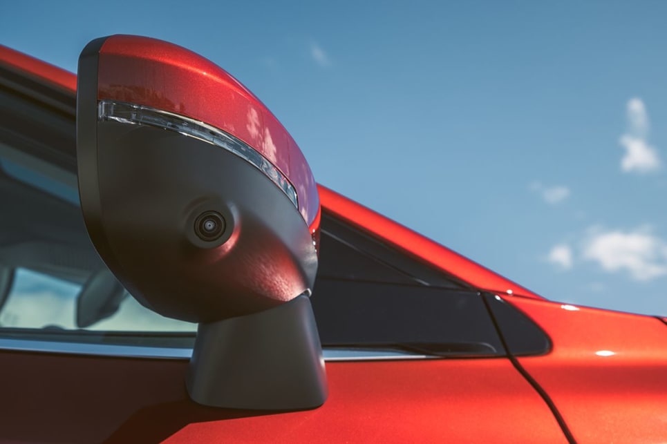 Blind-spot warning is a standard safety feature across all Qashqai grades.
