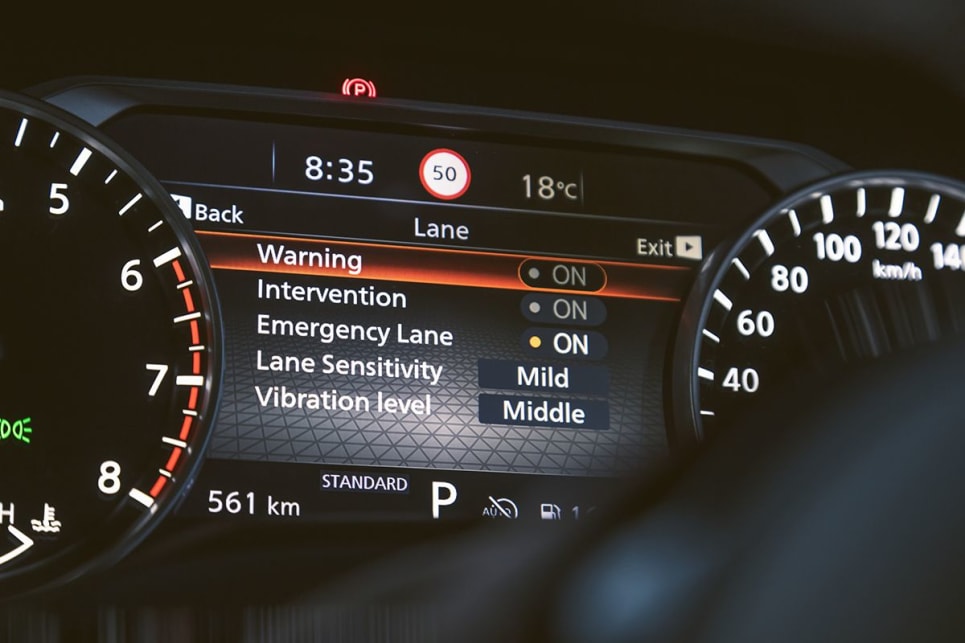 ST-L and Ti grades feature Nissan's 'ProPilot' system.