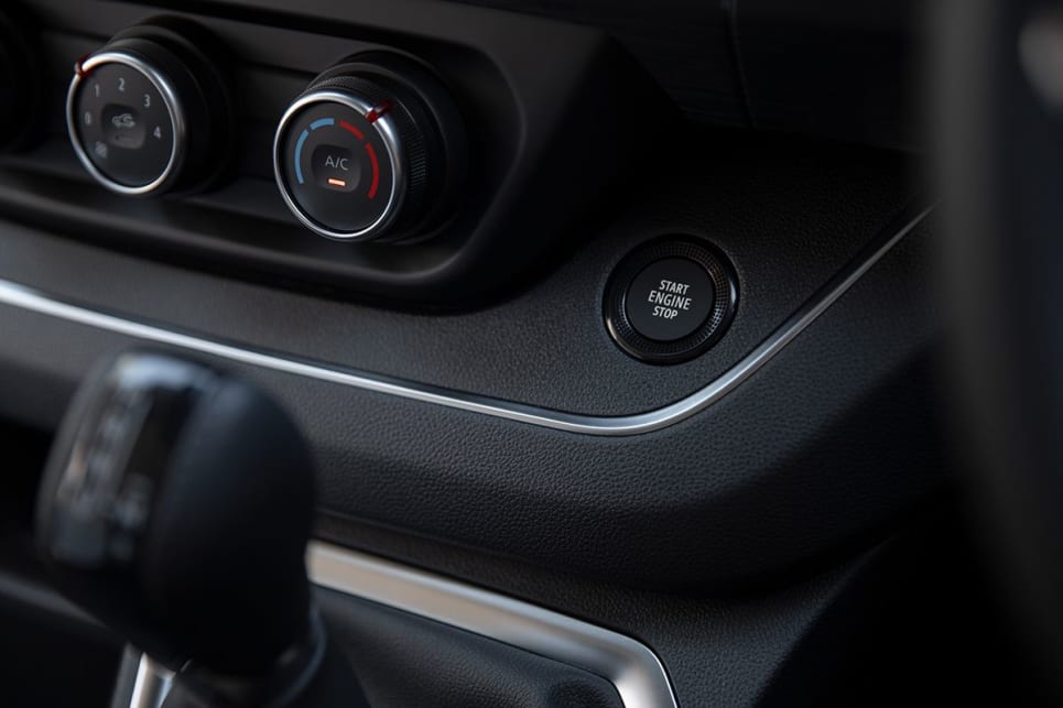 There are new buttons and switches that mirror the passenger car range. 